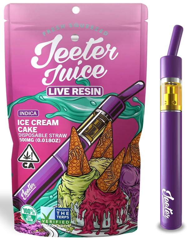Jeeter Juice Ice Cream Cake