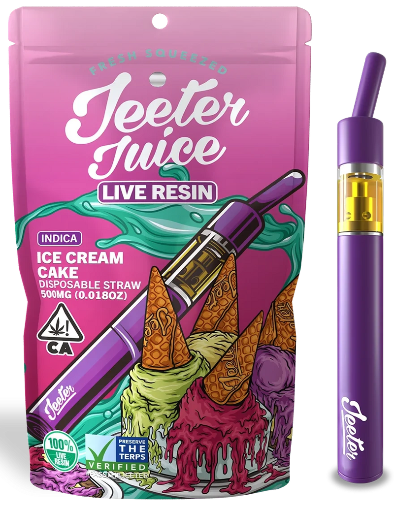 Jeeter Juice Ice Cream Cake