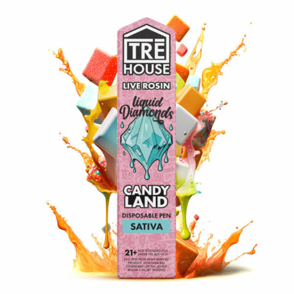 Pod THC TRE House Live Rosin Liquid Diamond 2g